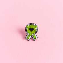 Load image into Gallery viewer, Agender Award Badge — enamel pin