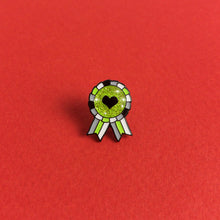Load image into Gallery viewer, Agender Award Badge — enamel pin