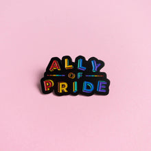 Load image into Gallery viewer, Ally of pride — enamel pin