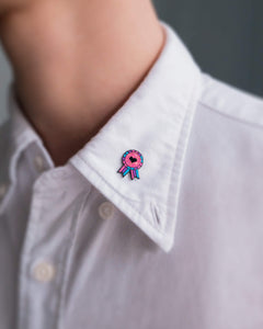 Bisexual Award Badge — enamel pin