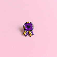 Load image into Gallery viewer, Non-Binary (Enby) Award Badge — enamel pin