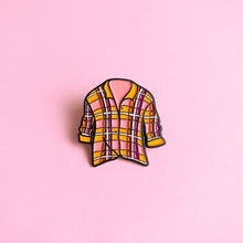 Load image into Gallery viewer, Flannel — enamel pin