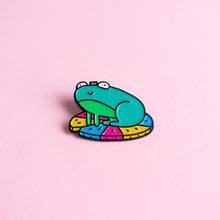Load image into Gallery viewer, Frog (pansexual) — enamel pin