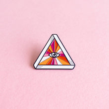 Load image into Gallery viewer, Queer eye (lesbian) — enamel pin