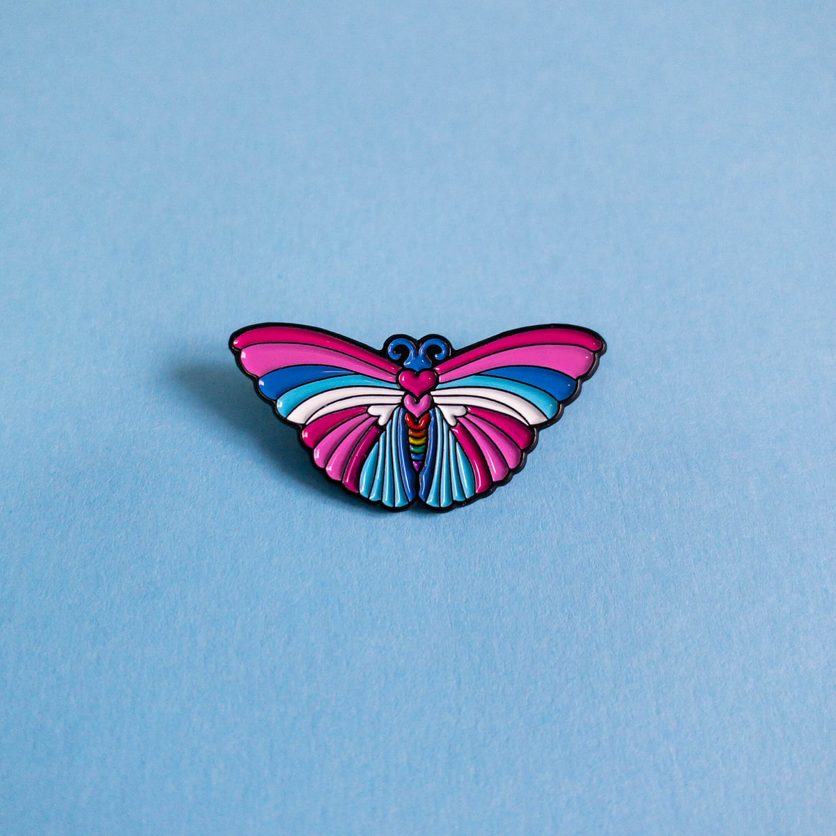 Transcendent butterfly — enamel pin – Heckin' Unicorn