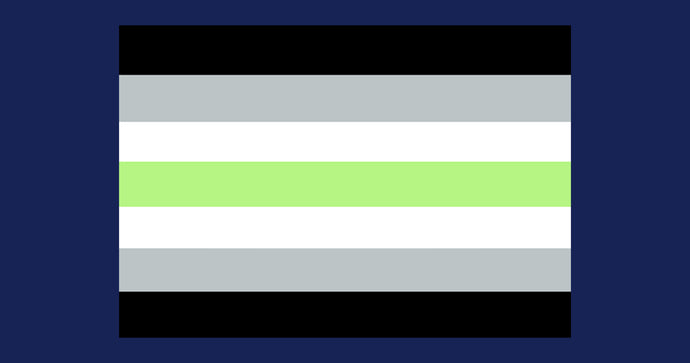 What is the Agender pride flag and what does it mean?