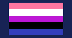 Genderfluid flag color codes