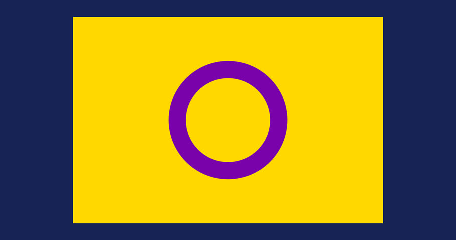 What is the Intersex pride flag and what does it mean?