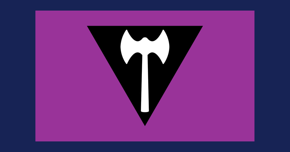What is the Lesbian Labrys pride flag and what does it mean? – Heckin ...