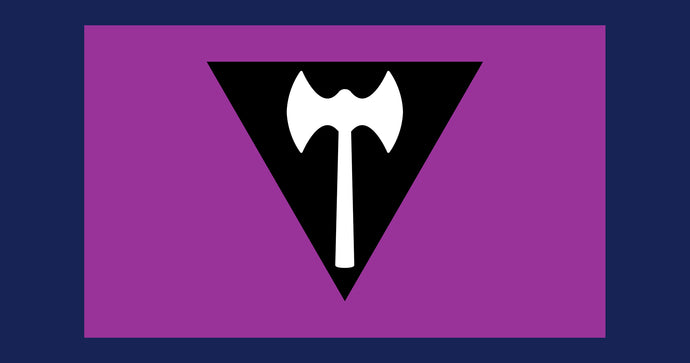 What is the Lesbian Labrys pride flag and what does it mean?