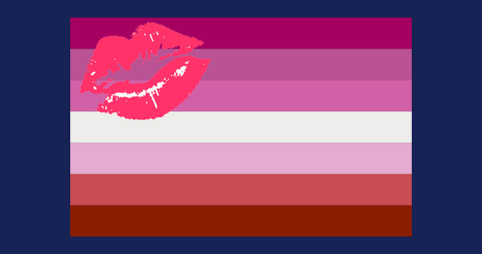 What is the Lipstick Lesbian pride flag and what does it mean?