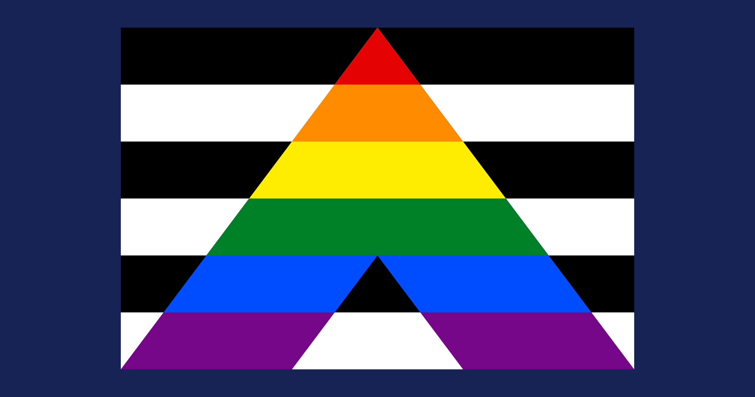 What is the Straight Ally pride flag and what does it mean? – Heckin'  Unicorn