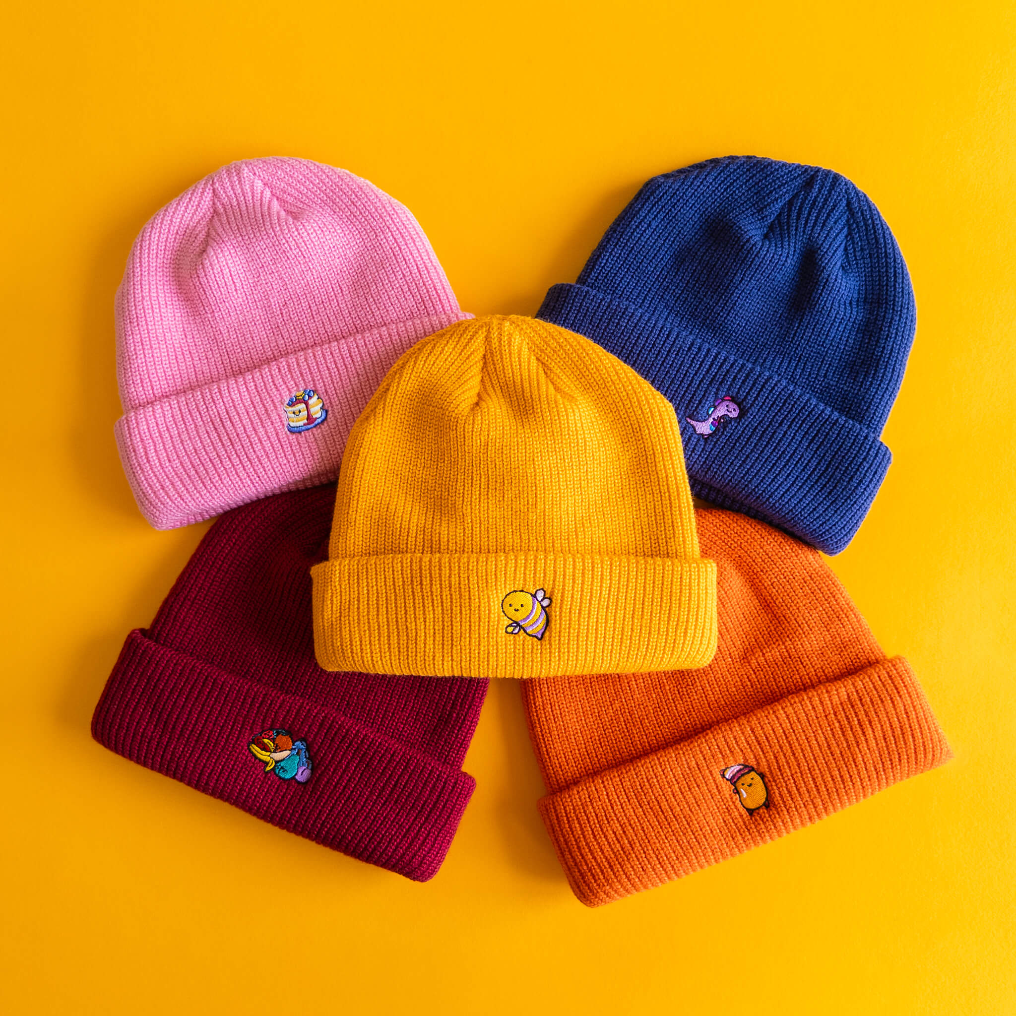 5 Beanies Set (Save 10%)