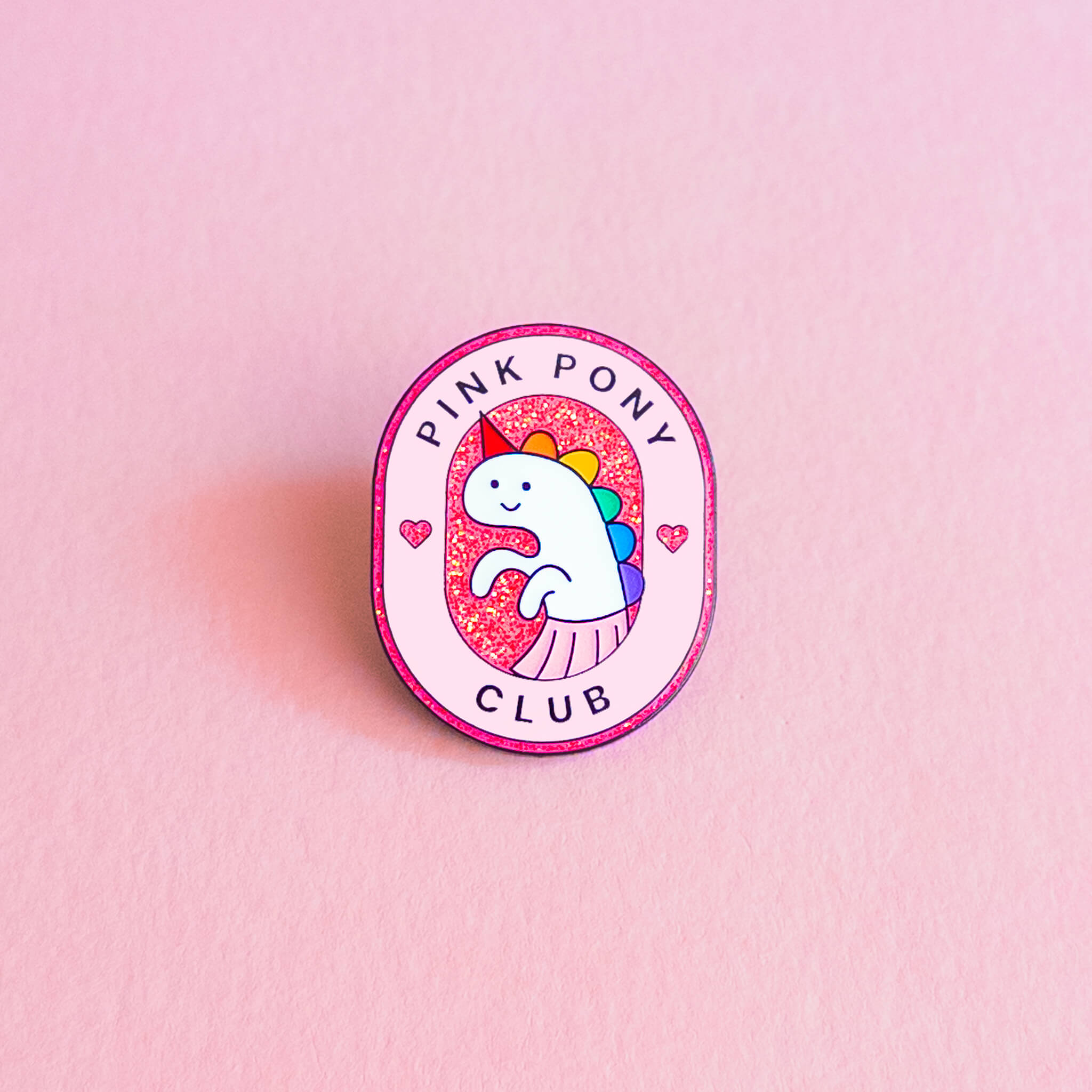 Pink Pony Club — enamel pin