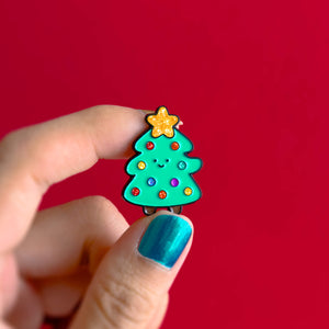 LGBTQ+ Christmas Tree — enamel pin