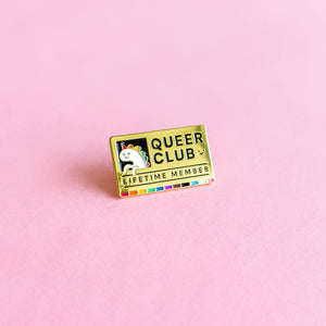 Queer Club — enamel pin
