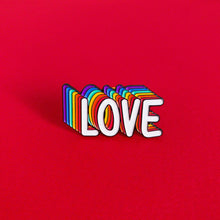 Load image into Gallery viewer, Love is love — enamel pin