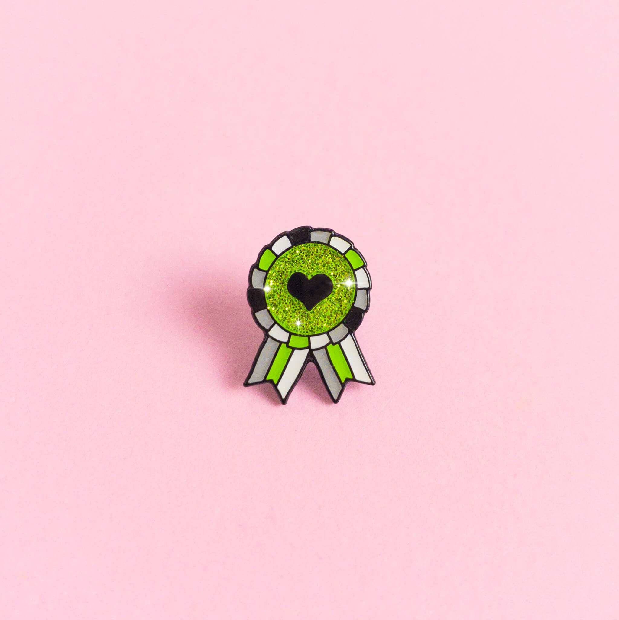 Agender Award Badge — enamel pin