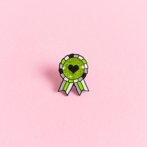Agender Award Badge — enamel pin