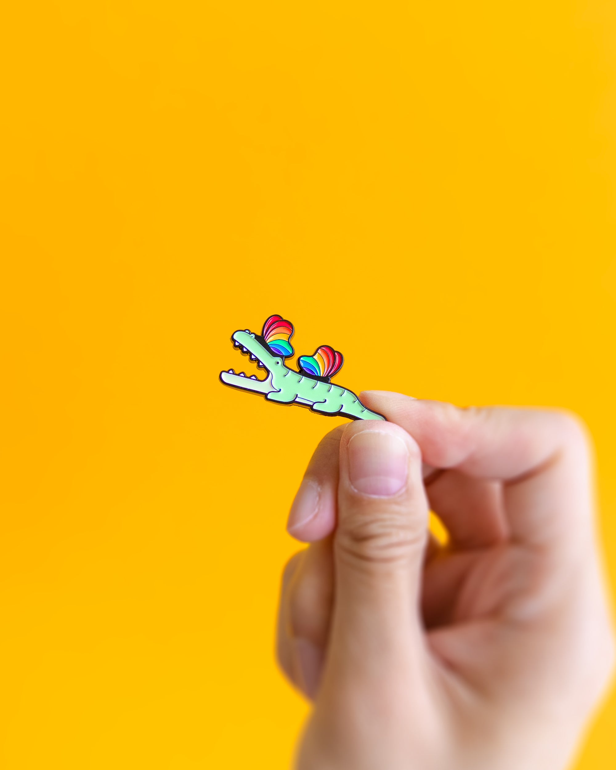 Alligaytor — enamel pin