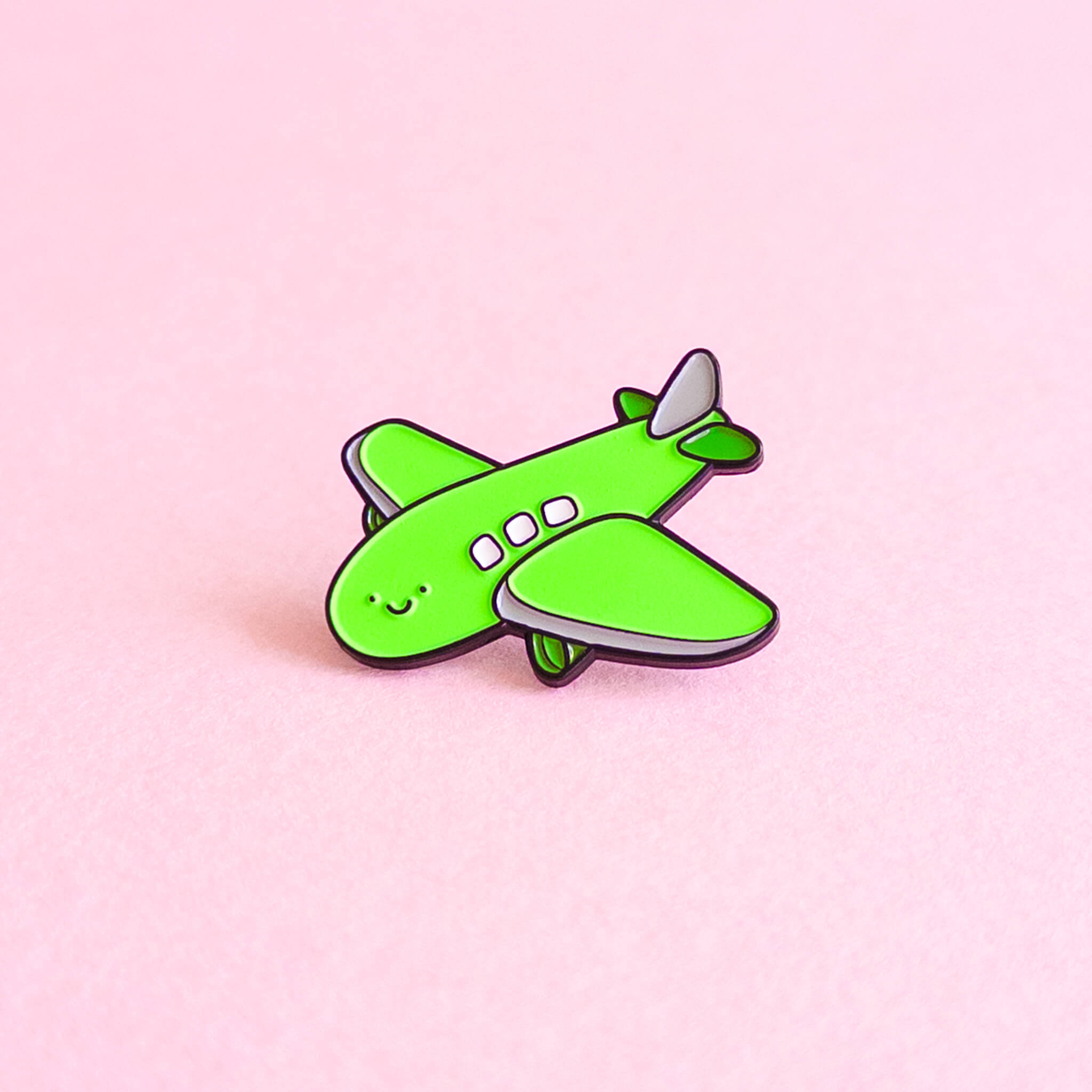 Aro-plane (Aromantic) — enamel pin