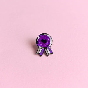 Asexual / Demisexual Award Badge — enamel pin