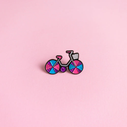 Bicycle — enamel pin