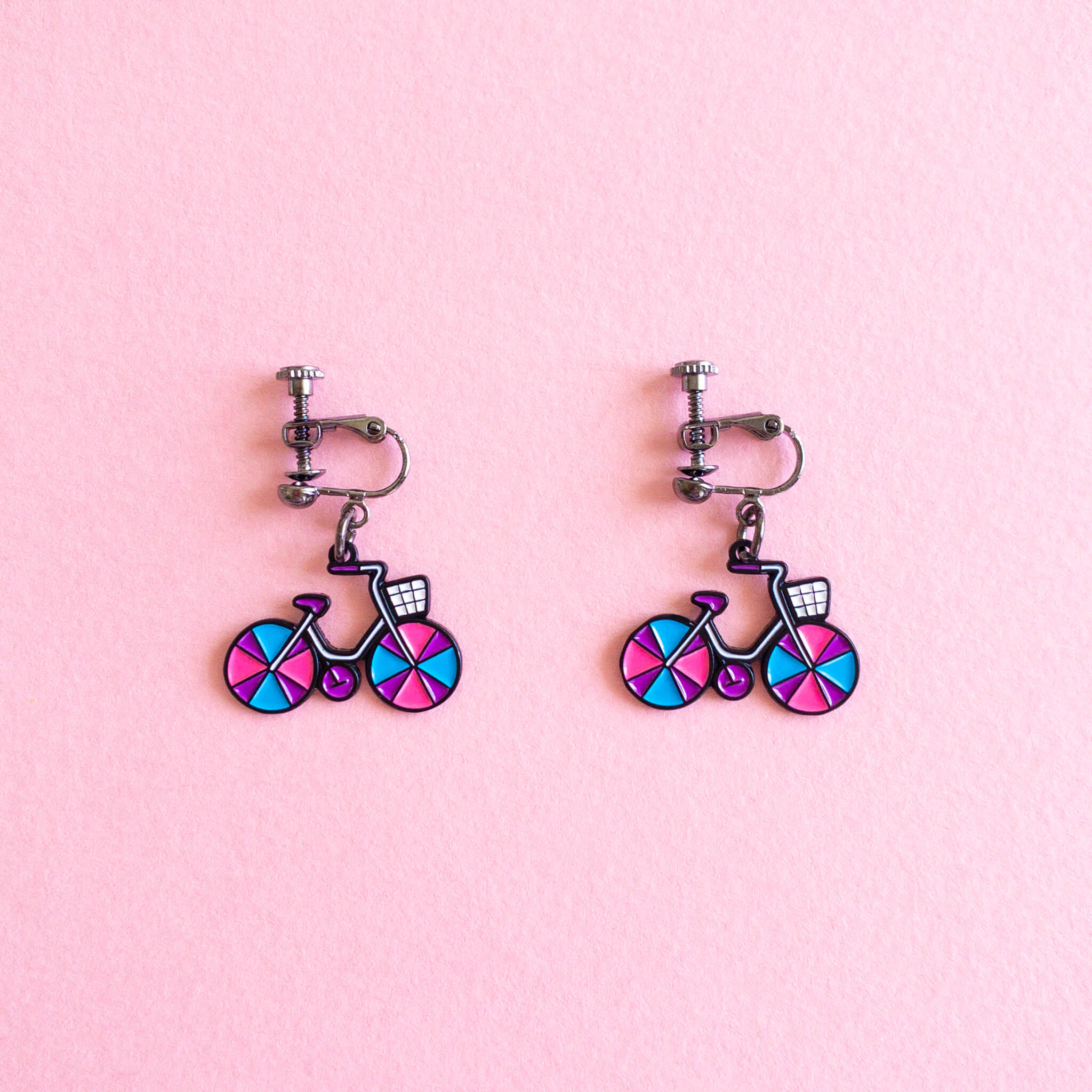 Bicycle — earrings