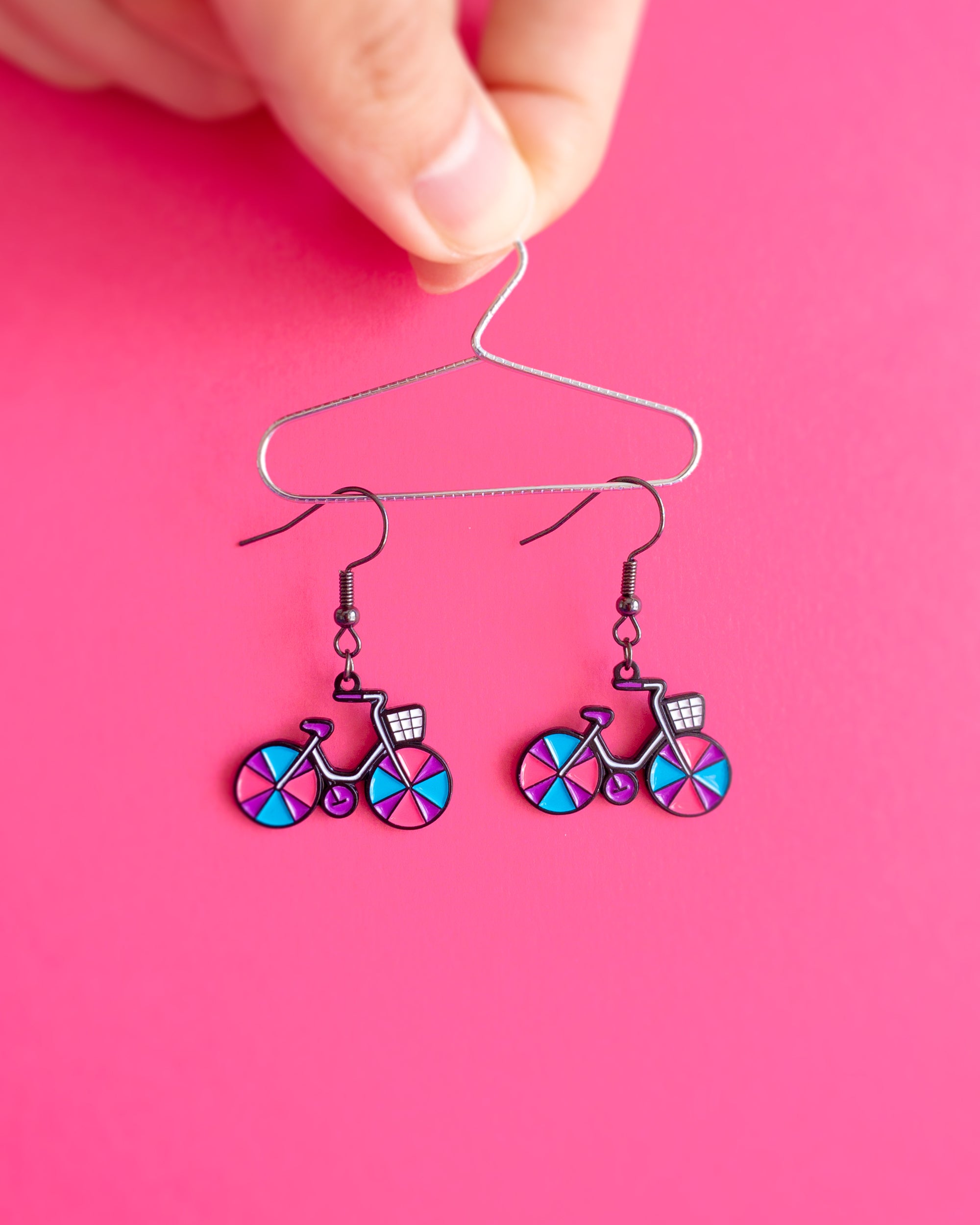 Bicycle — earrings