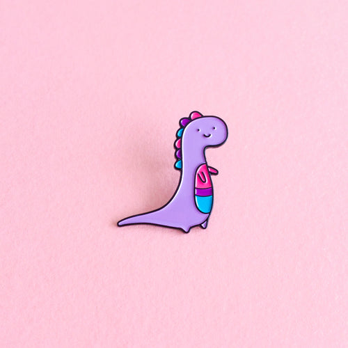 Infinity rainbow LGBT enamel pin – Heckin' Unicorn