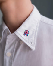 Load image into Gallery viewer, Bisexual Award Badge — enamel pin