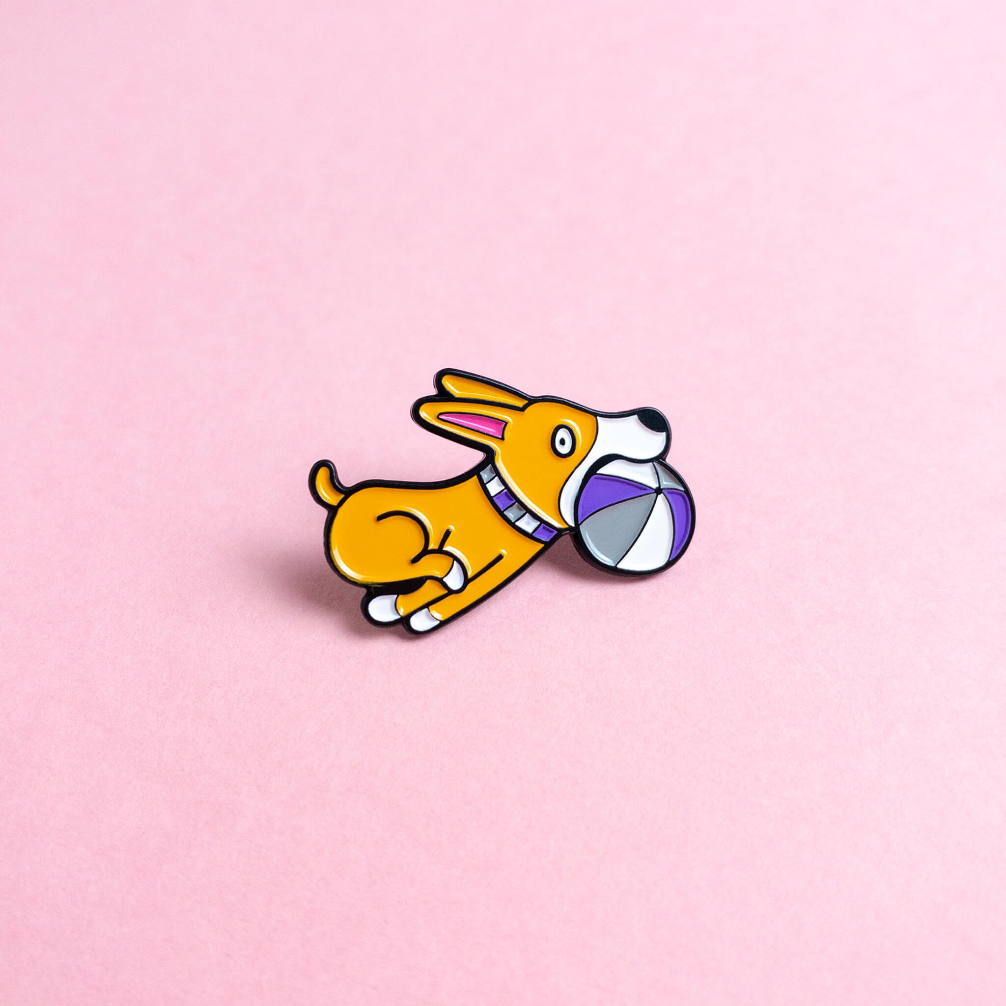 Ace of cakes LGBT enamel pin – Heckin' Unicorn