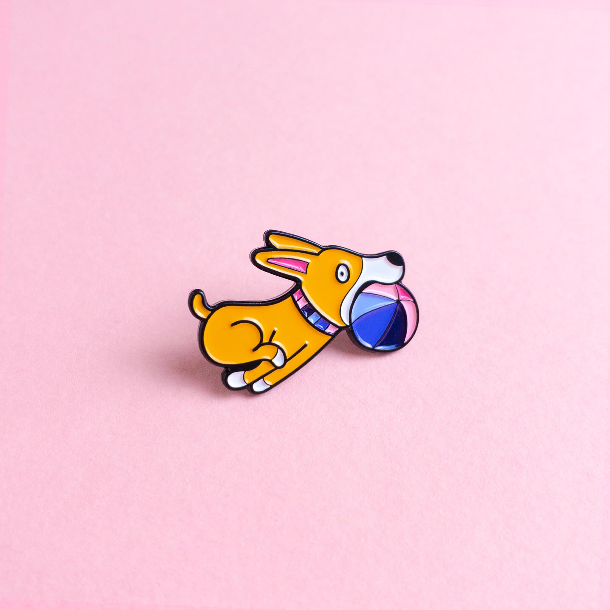 Frog omnisexual pride enamel pin – Heckin' Unicorn