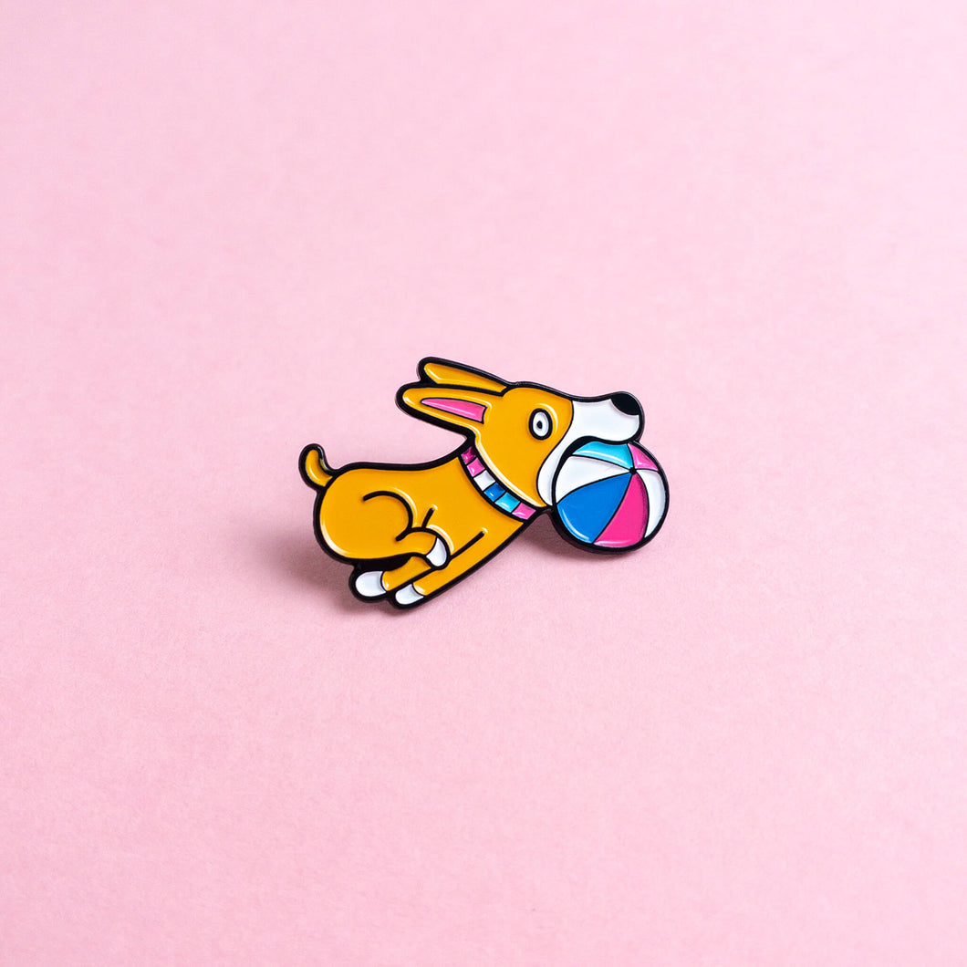 Doggo (transgender) — enamel pin