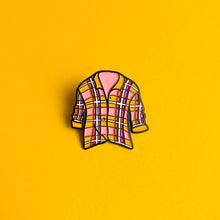 Load image into Gallery viewer, Flannel — enamel pin