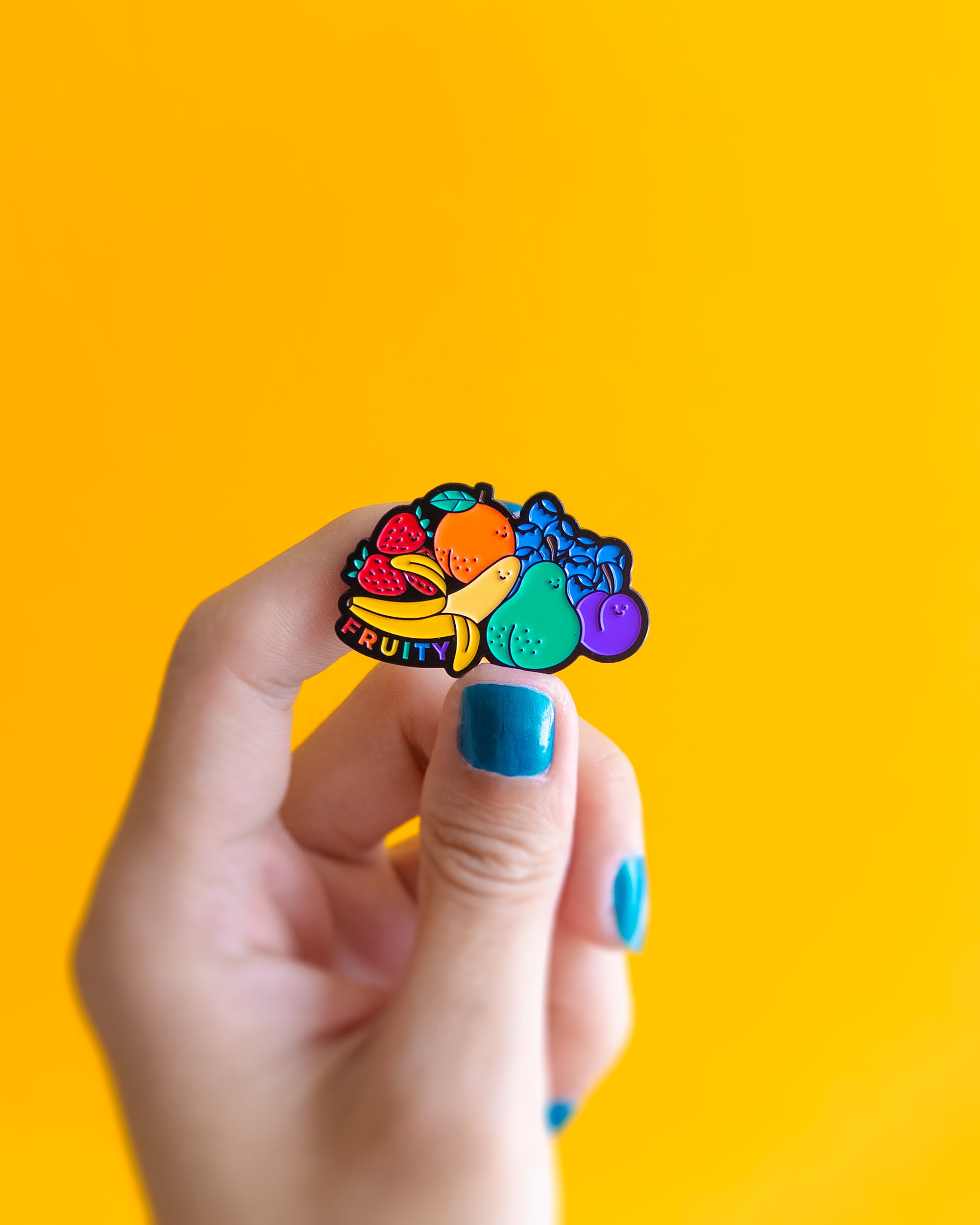 Fruity — enamel pin – Heckin' Unicorn