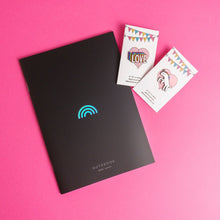 Load image into Gallery viewer, Pride Set: 2 pins + 1 notebook (Save 10%)