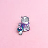 Kitten (bisexual) — enamel pin