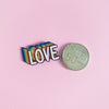 Love is love — enamel pin