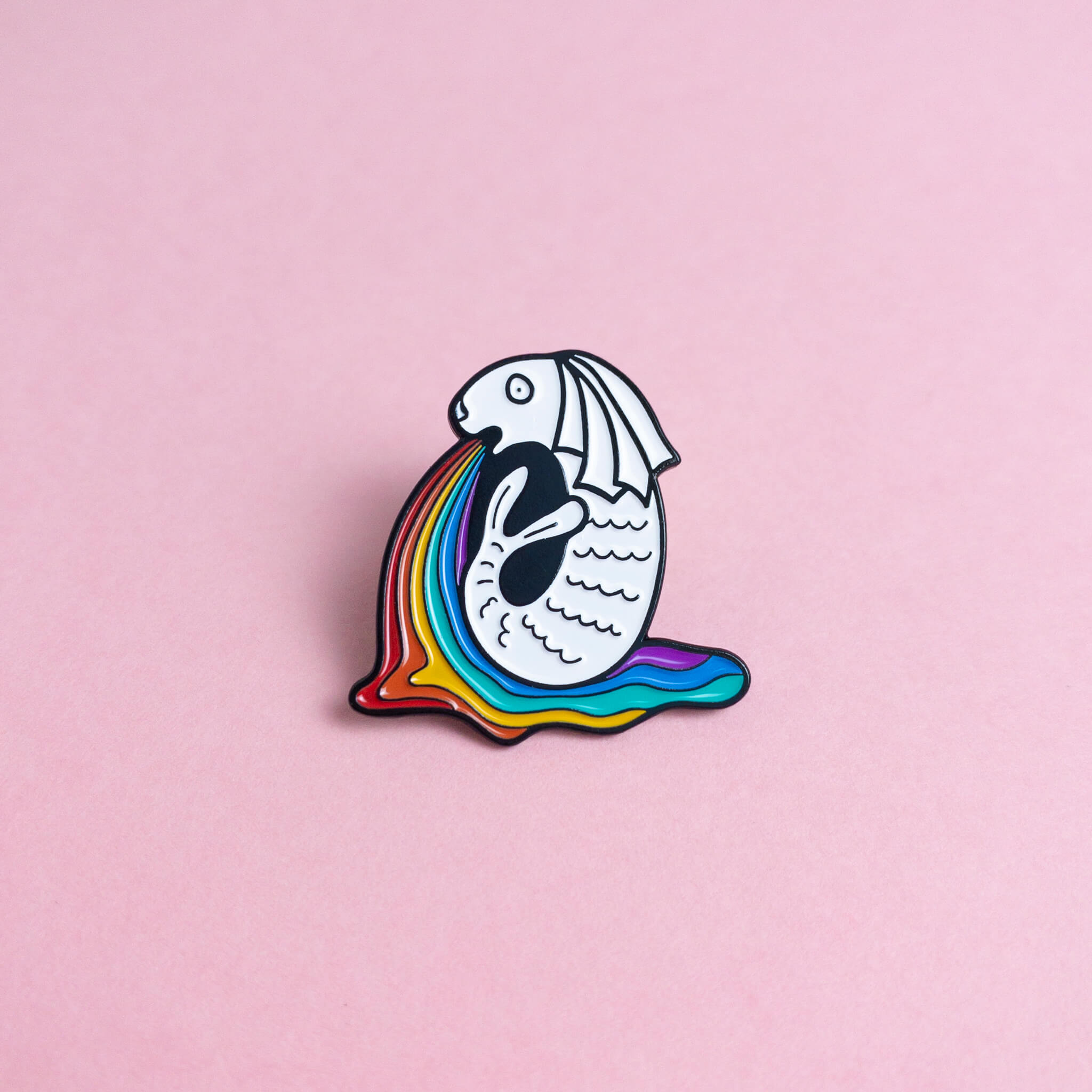 I'm a heckin' unicorn LGBT enamel pin – Heckin' Unicorn