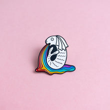 Load image into Gallery viewer, Rainbow Merlion — enamel pin