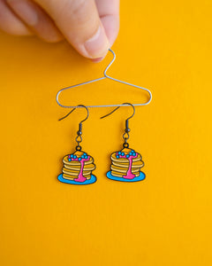 Pancake — earrings