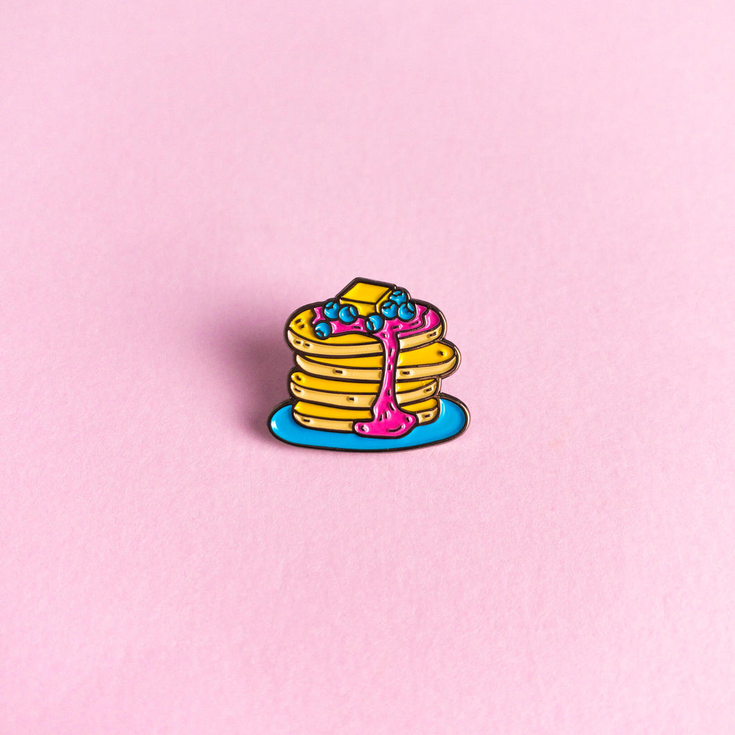 Pancake — enamel pin