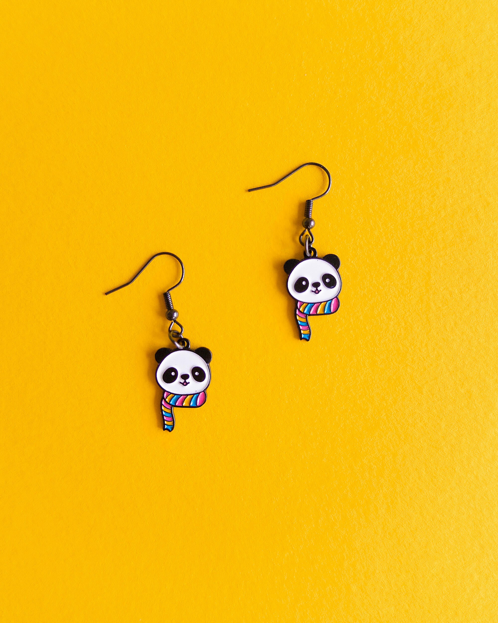 Panda — earrings