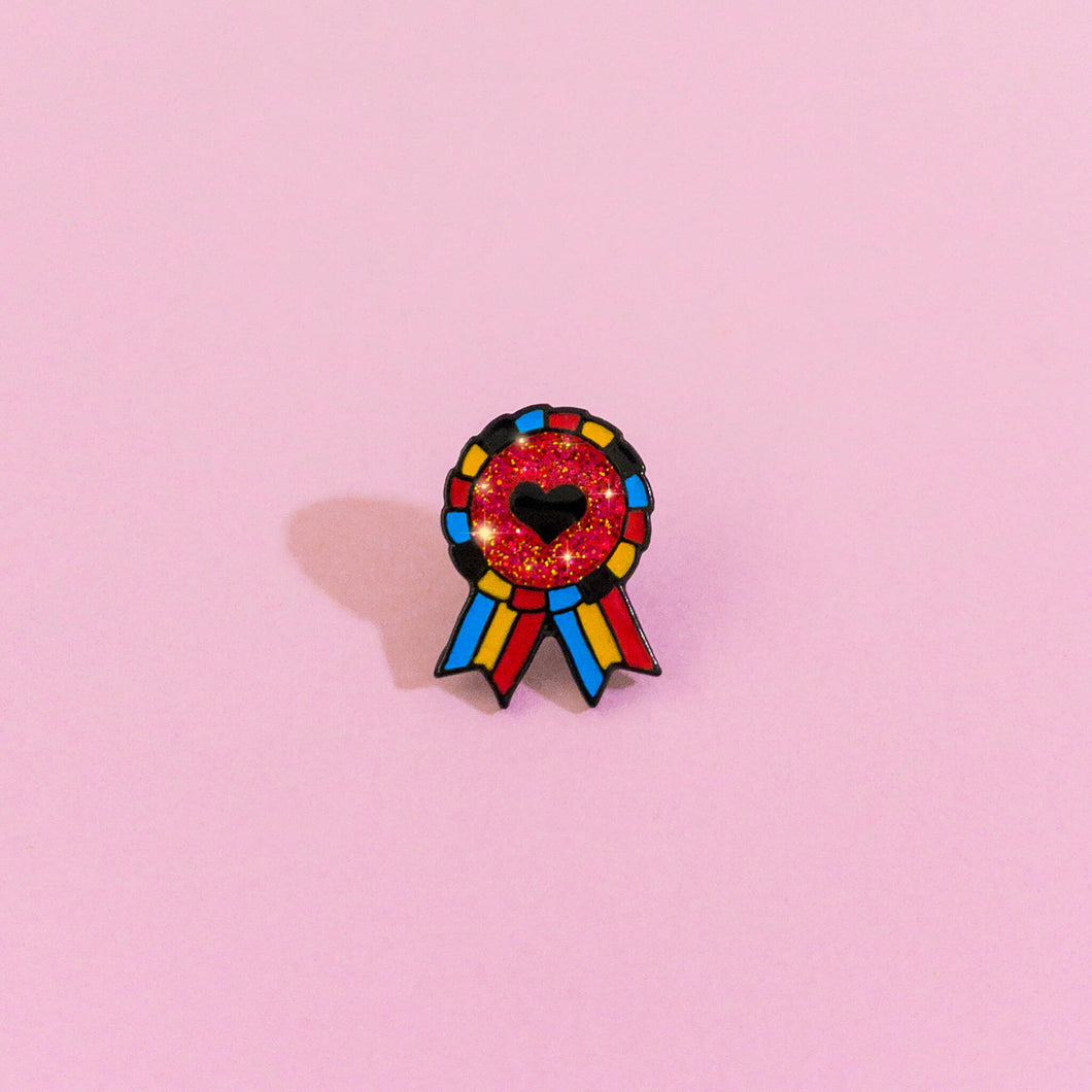 Polyamory Award Badge — enamel pin