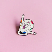 Load image into Gallery viewer, Kitty lover — enamel pin