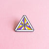 Queer eye (enby) — enamel pin