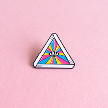 Load image into Gallery viewer, Queer eye (pansexual) — enamel pin
