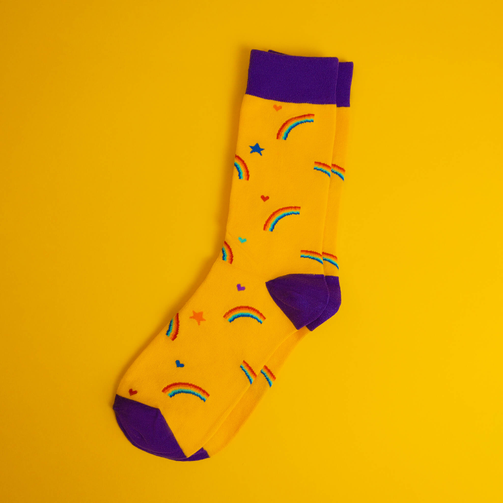 Rainbows & stars — socks