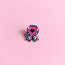 Load image into Gallery viewer, Transgender Award Badge — enamel pin